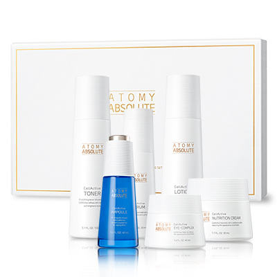 Combo trẻ hóa làn da Absolute - Atomy Absolute Cellactive Skin care