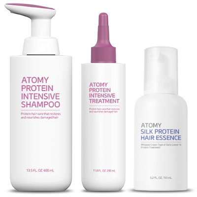 Bộ điều trị và phục hồi tóc - Atomy Protein Hair Repair Set