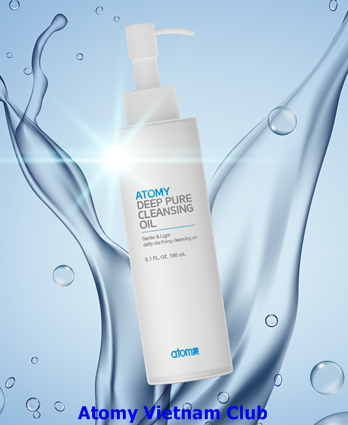Dung dịch tẩy trang cho da dầu - Atomy Deep Pure Cleansing Oil