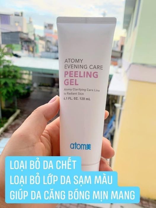 Gel tẩy tế bào chết dịu nhẹ - Atomy Evening Care Peeling Gel