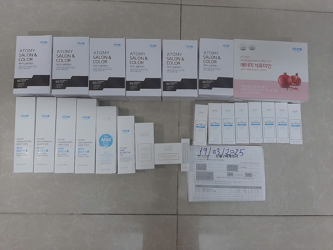 Chuyến thứ 16 của năm 2025 của shop đã nhập kho HCM. KoreaTitan – Chuyên hàng nhập khẩu chính hãng từ Korea.