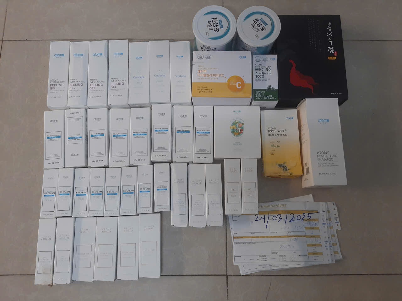 Chuyến thứ 17 của năm 2025 của shop đã nhập kho HCM. KoreaTitan – Chuyên hàng nhập khẩu chính hãng từ Korea. (video 01)