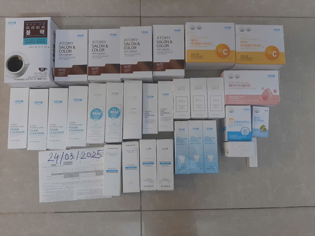 Chuyến thứ 17 của năm 2025 của shop đã nhập kho HCM. KoreaTitan – Chuyên hàng nhập khẩu chính hãng từ Korea. ( video 02)