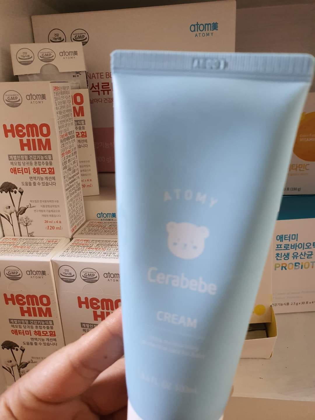Kem dưỡng ẩm và ngừa rôm sảy cho bé - Atomy Cerabebe Cream