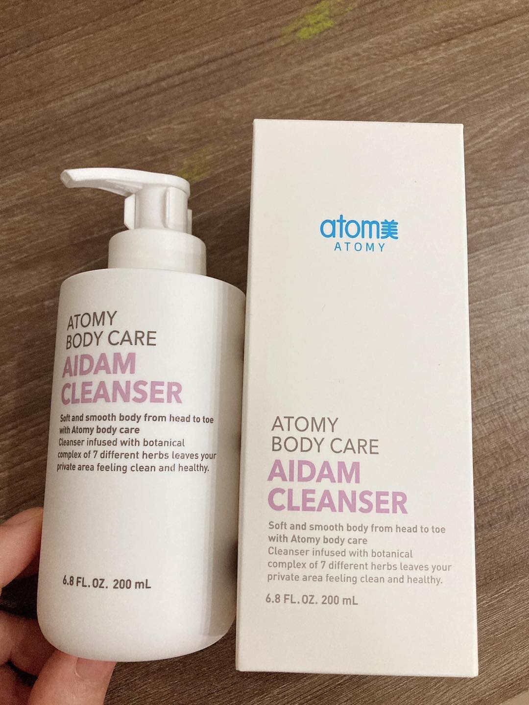 Dung dịch vệ sinh thảo mộc  -Atomy Body Care Aidam Cleanser