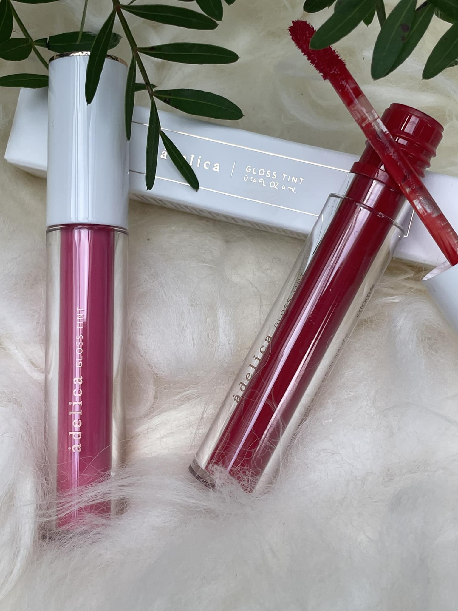 Son tint màu đỏ Berry -  Atomy ȧdelica Gloss Tint 01