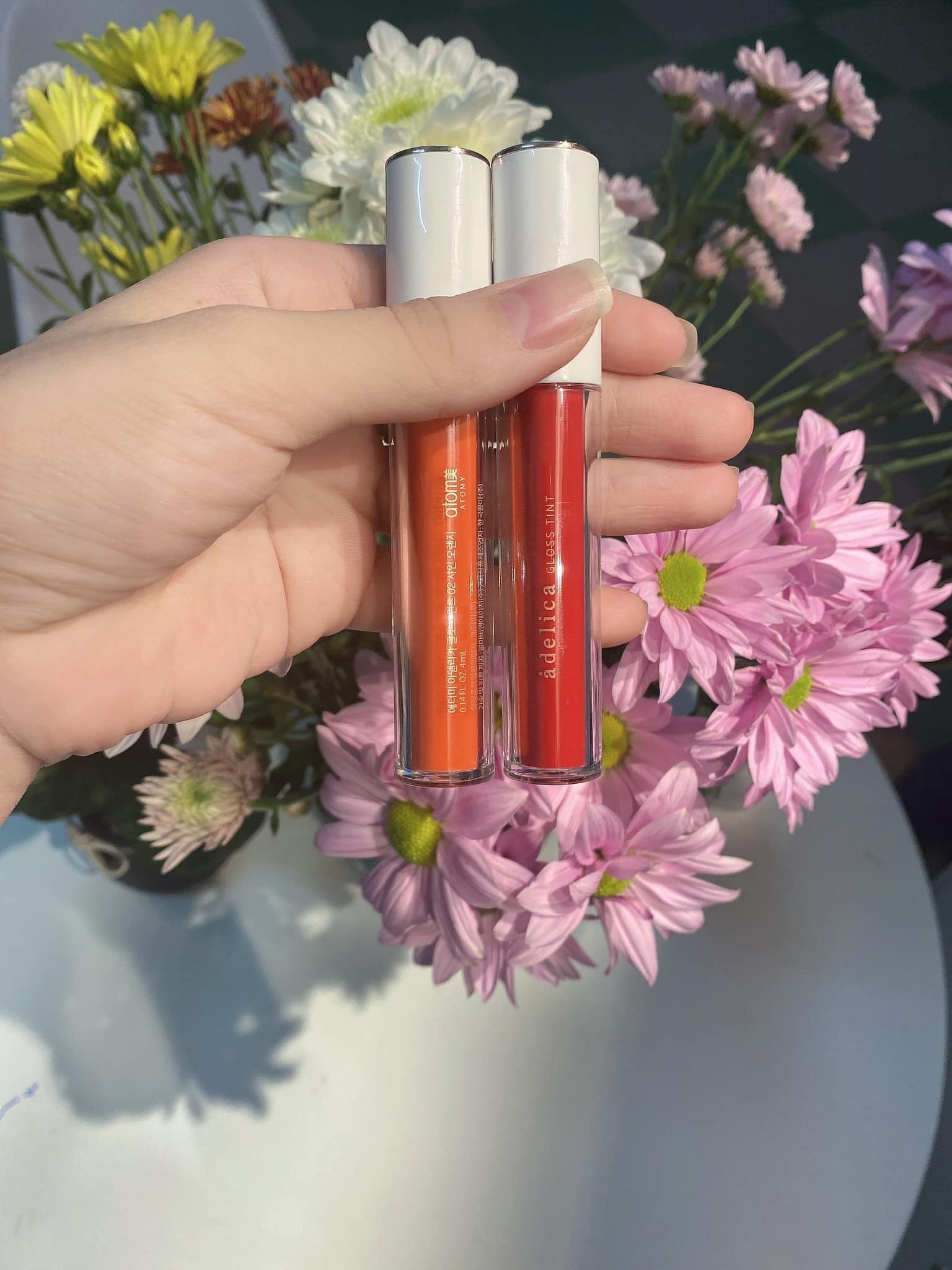 Son tint màu Cam rực rỡ -  Atomy ȧdelica Gloss Tint 02