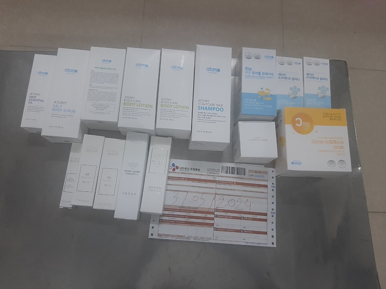 Chuyến hàng thứ 32 của KoreaTitan.com trong năm 2024 - Chuyên nhập hàng chính hãng Atomy