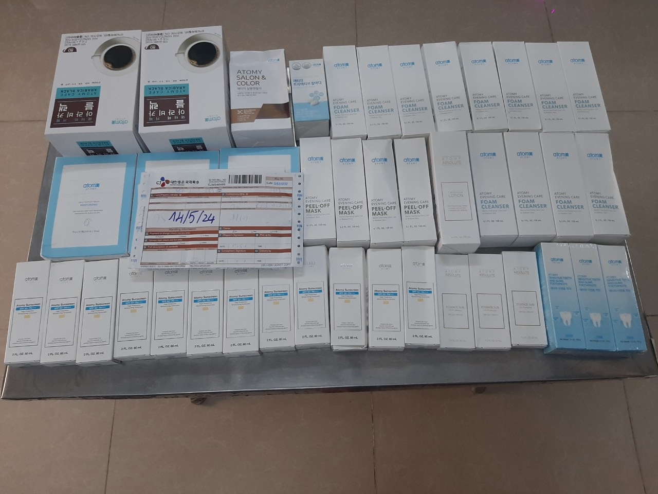 Chuyến hàng thứ 37 của KoreaTitan.com trong năm 2024 - Chuyên nhập hàng chính hãng Atomy