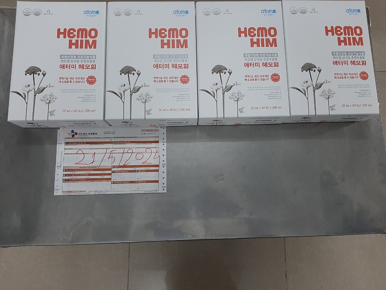 Chuyến hàng thứ 39 của KoreaTitan.com trong năm 2024 - Chuyên nhập hàng chính hãng Atomy