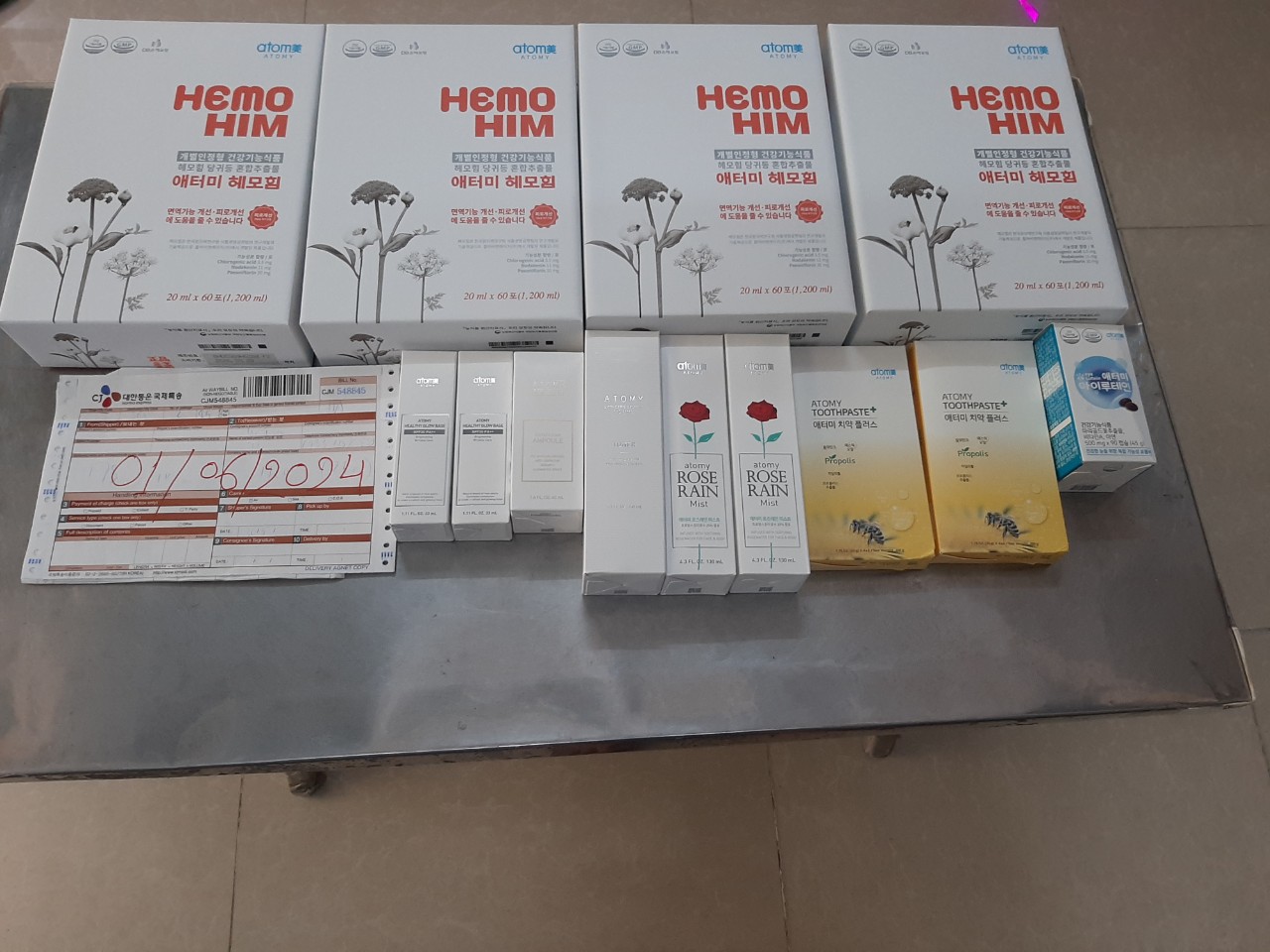 Chuyến hàng thứ 42 của KoreaTitan.com trong năm 2024 - Chuyên nhập hàng chính hãng Atomy