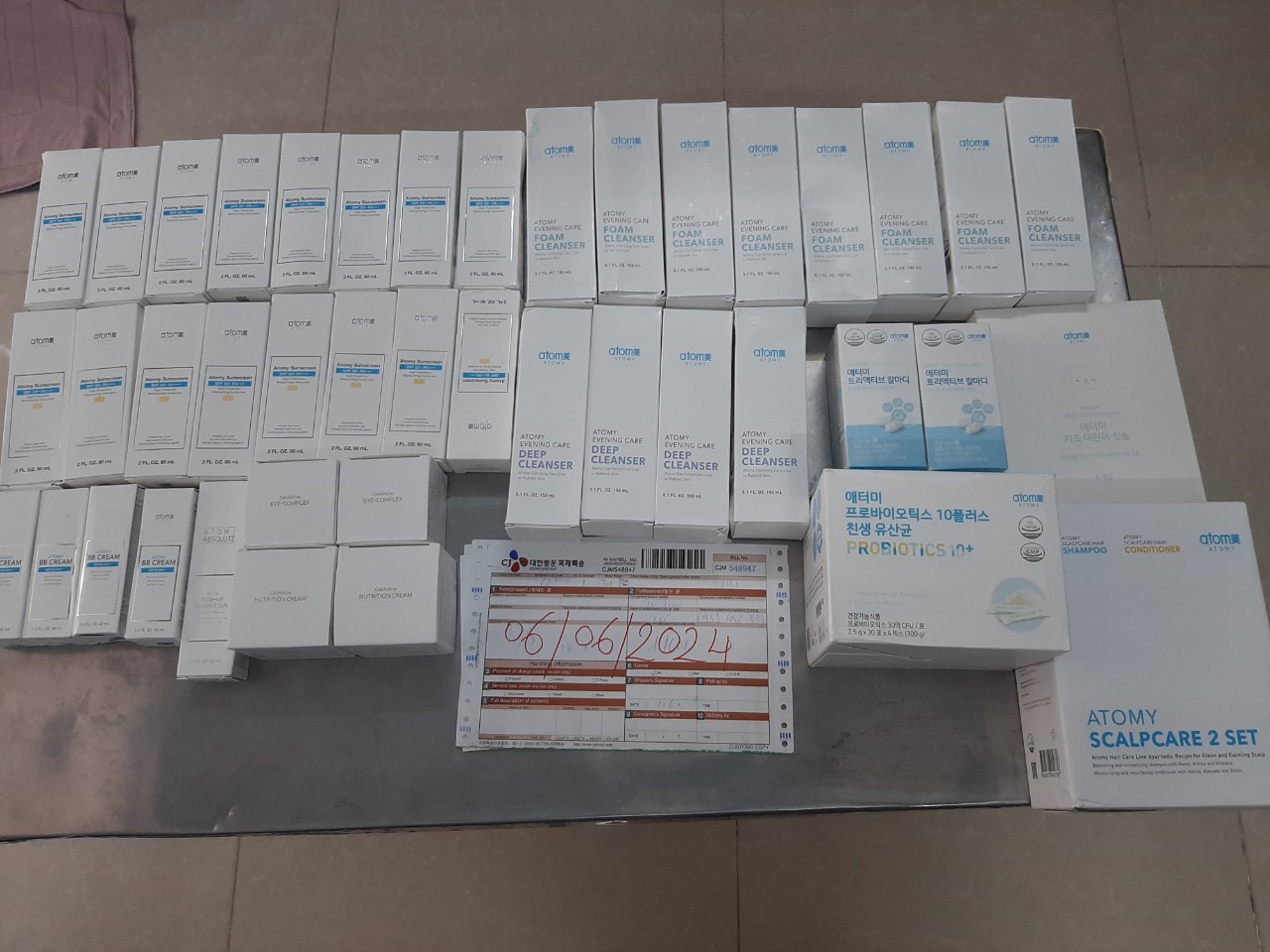 Chuyến hàng thứ 43 của KoreaTitan.com trong năm 2024 - Chuyên nhập hàng chính hãng Atomy