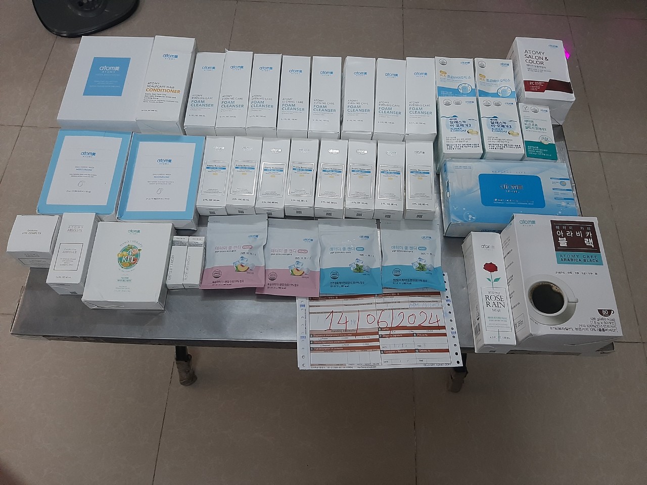 Chuyến hàng thứ 44 của KoreaTitan.com trong năm 2024 - Chuyên nhập hàng chính hãng Atomy
