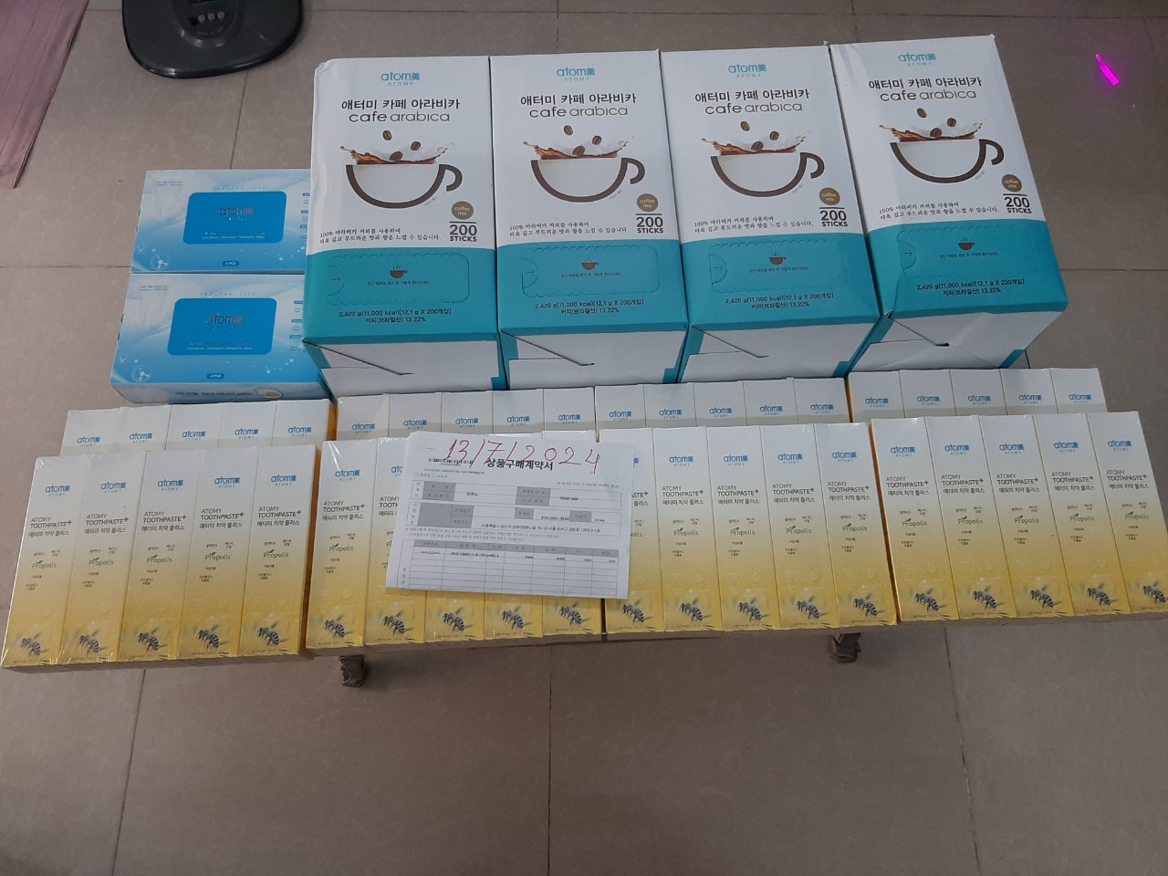 Chuyến hàng thứ 52 của KoreaTitan.com trong năm 2024 - Chuyên nhập hàng chính hãng Atomy