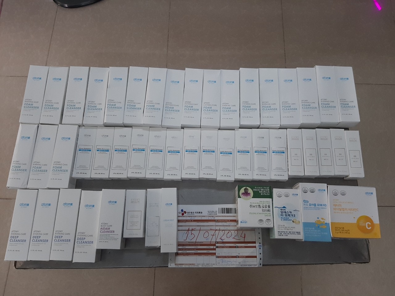 Chuyến hàng thứ 53 của KoreaTitan.com trong năm 2024 - Chuyên nhập hàng chính hãng Atomy