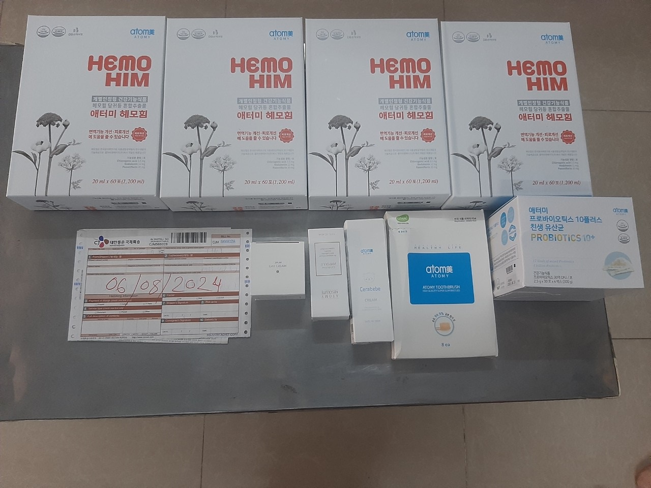 Chuyến hàng thứ 55 của KoreaTitan.com trong năm 2024 - Chuyên nhập hàng chính hãng Atomy