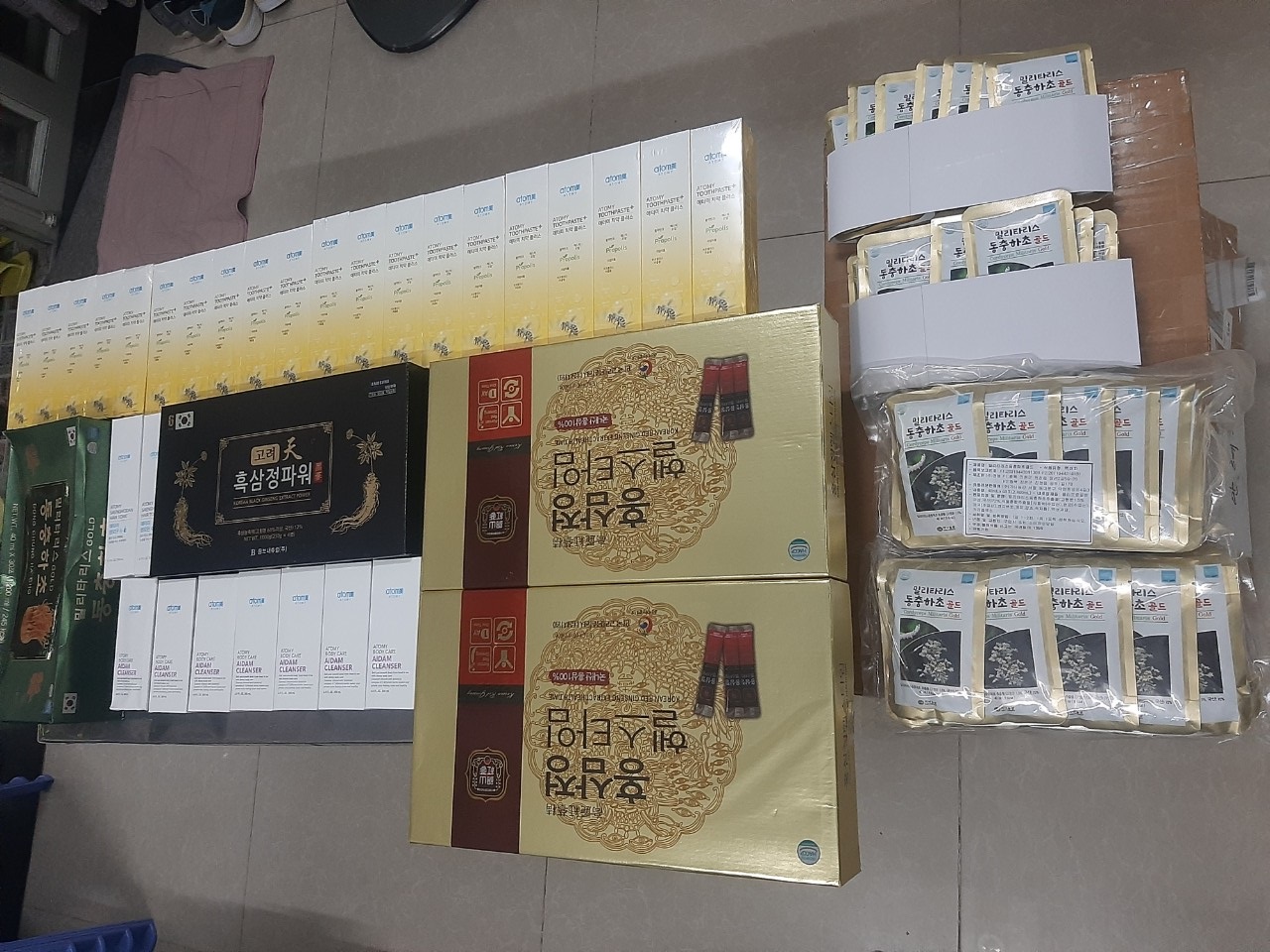 Chuyến hàng thứ 58 của KoreaTitan.com trong năm 2024 - Chuyên nhập hàng chính hãng Atomy