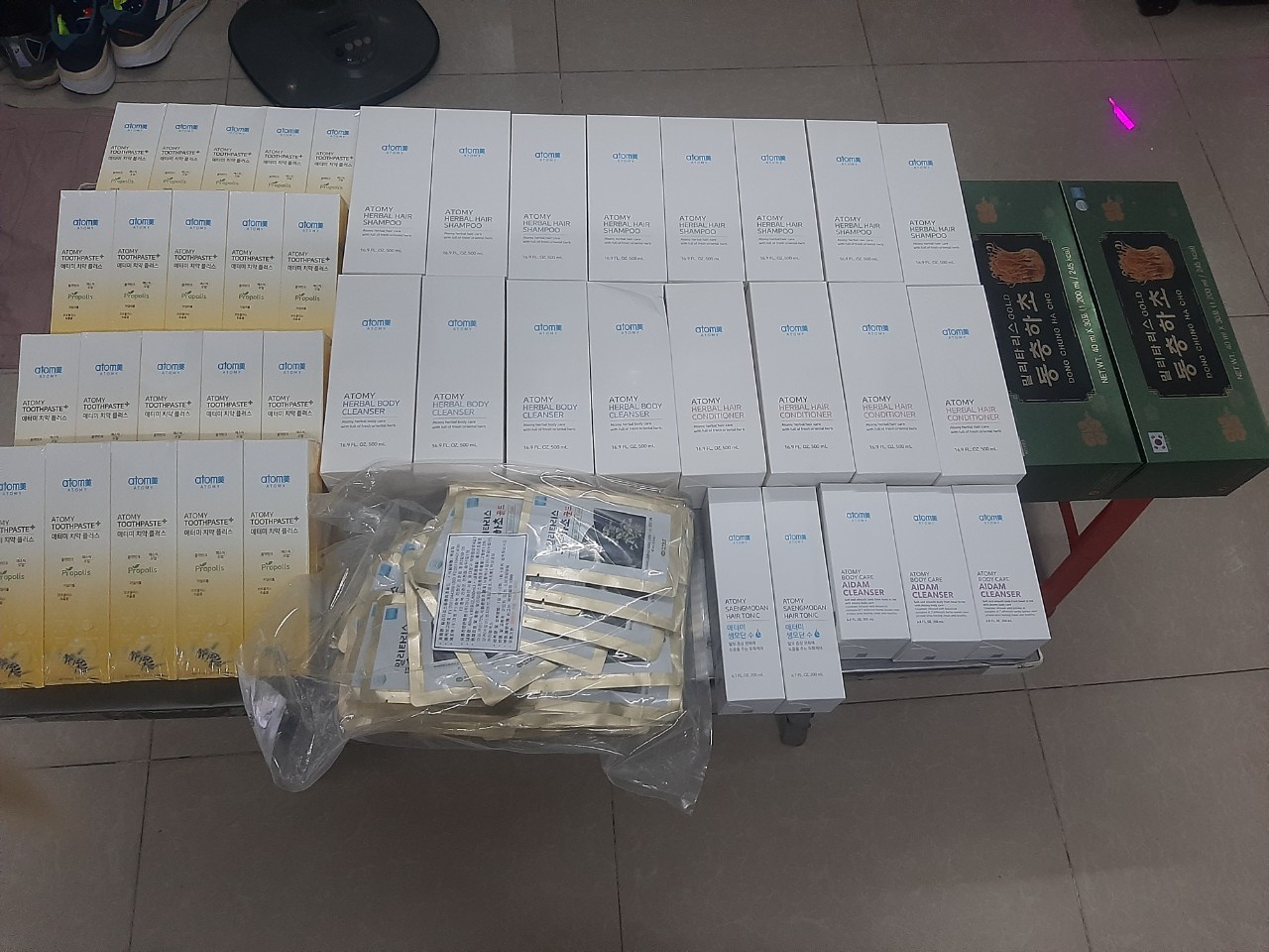 Chuyến hàng thứ 58 (video 2) của KoreaTitan.com trong năm 2024 - Chuyên nhập hàng chính hãng Atomy