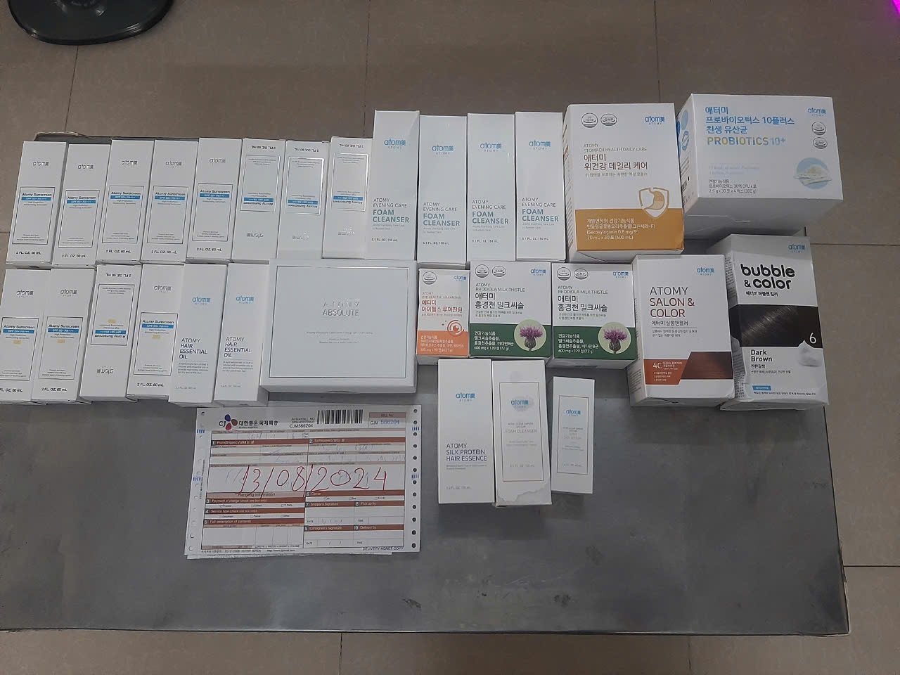 Chuyến hàng thứ 59 của KoreaTitan.com trong năm 2024 - Chuyên nhập hàng chính hãng Atomy