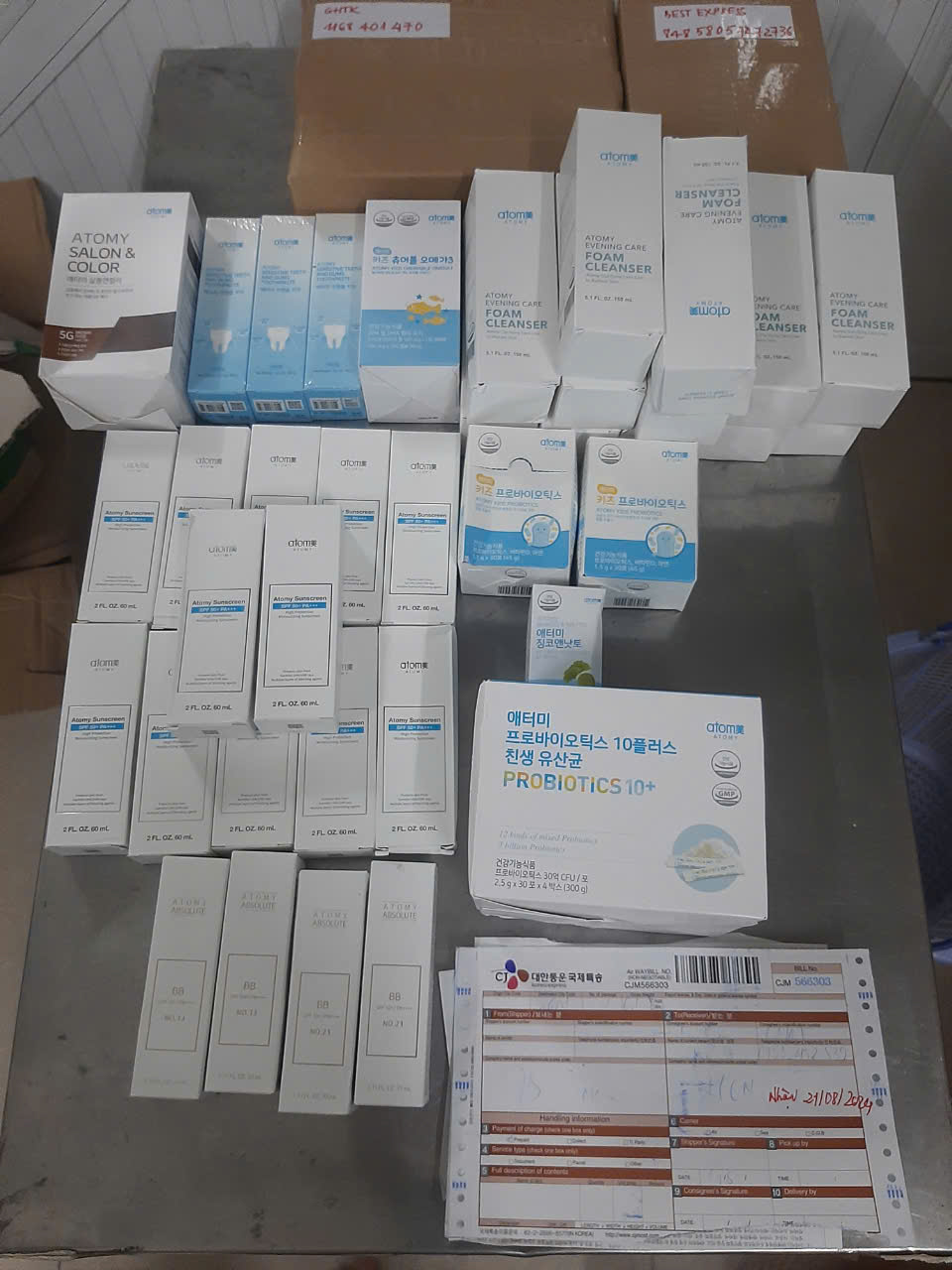 Chuyến hàng thứ 61 của KoreaTitan.com trong năm 2024 - Chuyên nhập hàng chính hãng Atomy (không có video)