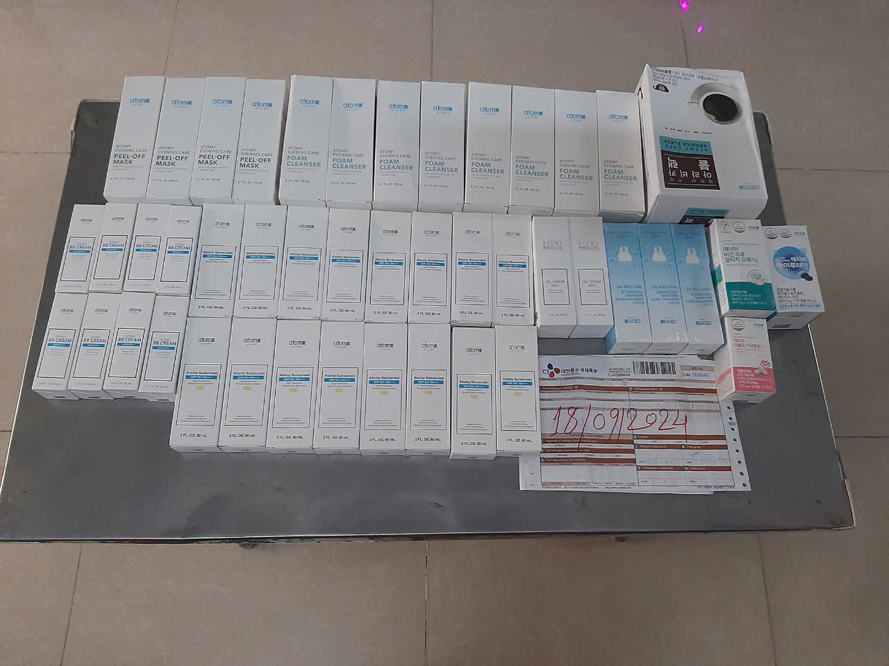 Chuyến hàng thứ 68  của KoreaTitan.com trong năm 2024 - Chuyên nhập hàng chính hãng Atomy