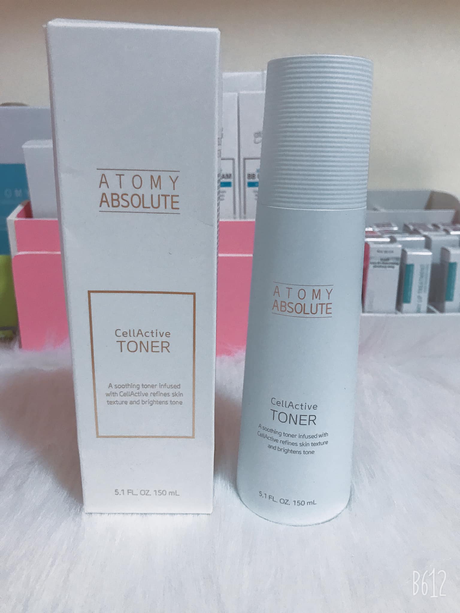Nước dưỡng hoa hồng trắng da  - Atomy Absolute Cellactive Toner (bộ 6 cao cấp)
