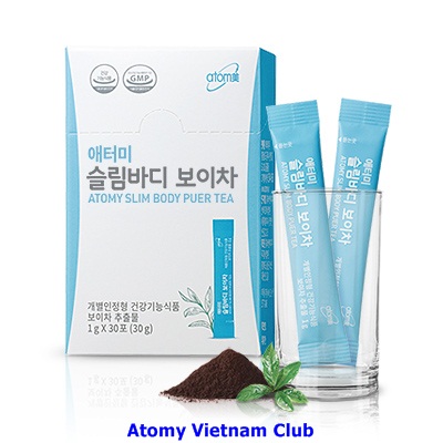 Trà giảm cân Phổ Nhĩ - Atomy Slim Body Puer