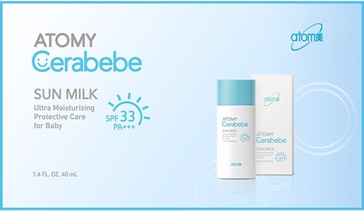 Atomy Cerabebe Sun Milk - Kem chống nắng cho trẻ em