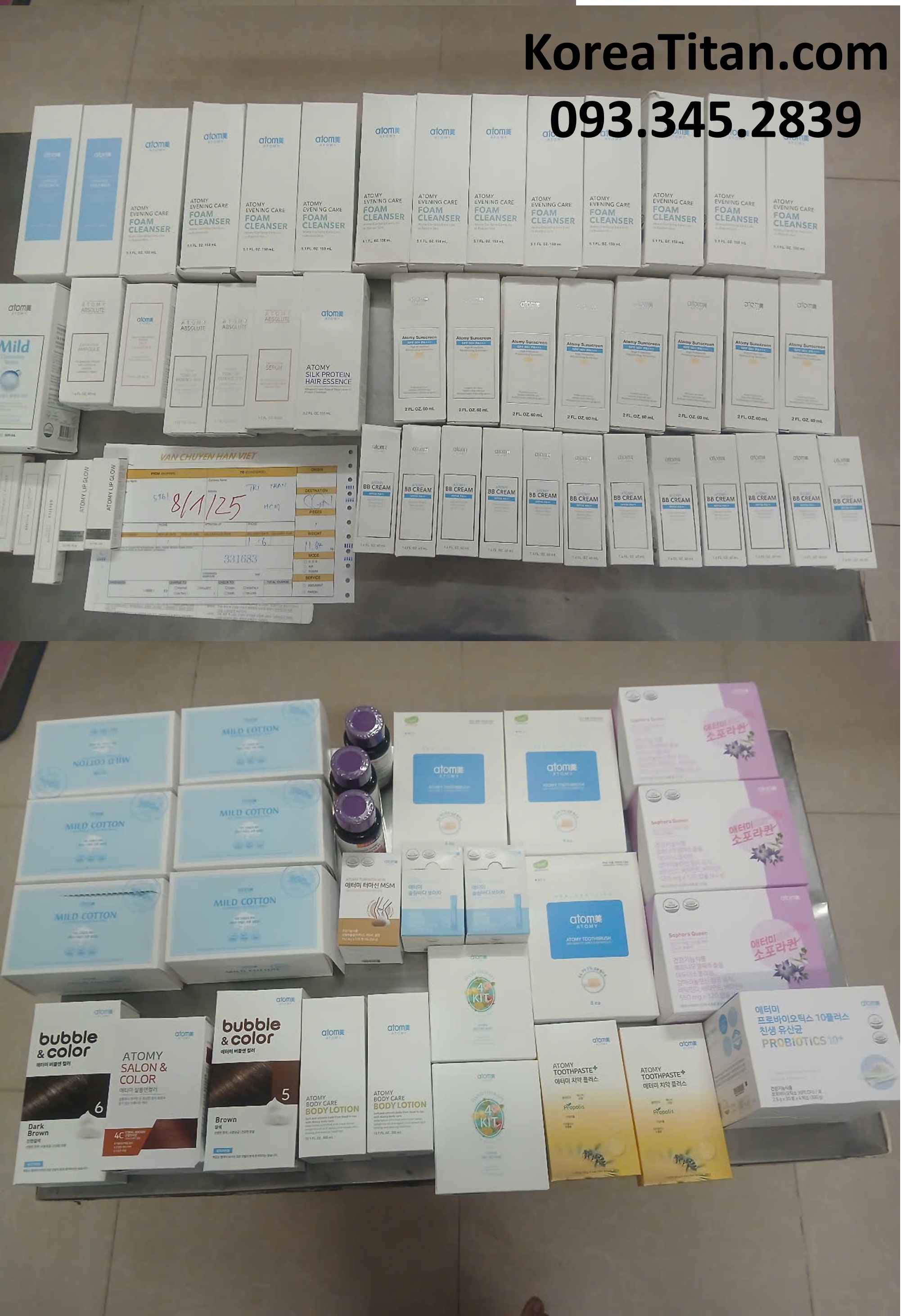 Hàng nhập khẩu chính hãng từ Korea. Đây là chuyến thứ 2 của năm 2025 của shop KoreaTitan.com nè.