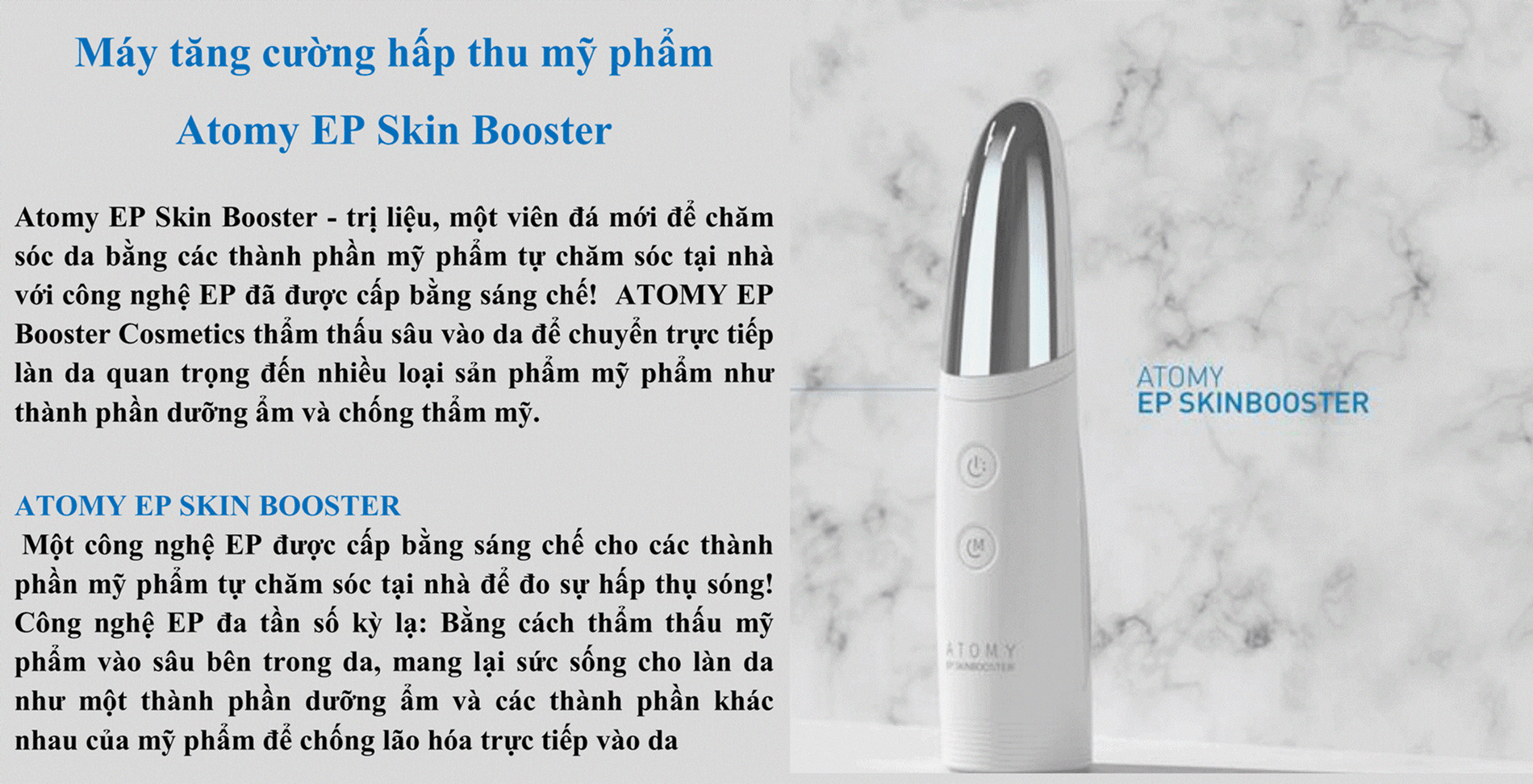 Sử dụng máy chăm sóc da mặt