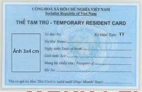 Quy trình xin thẻ tạm trú cho người nước ngoài 外國人暫住證之申請流程