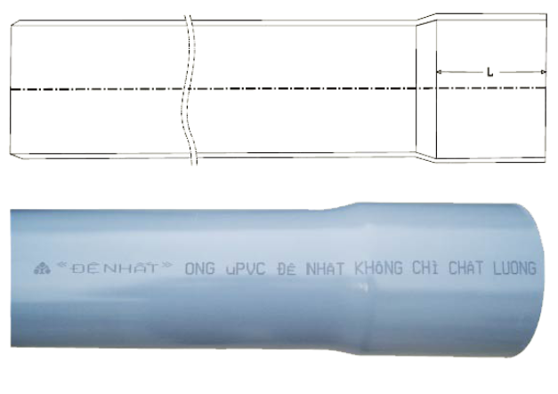 Ống nhựa uPVC Đệ Nhất Class 5