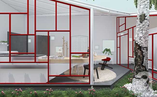 Tư vấn thiết kế nhà cấp 4 rộng 43m2 với 250 triệu đồng