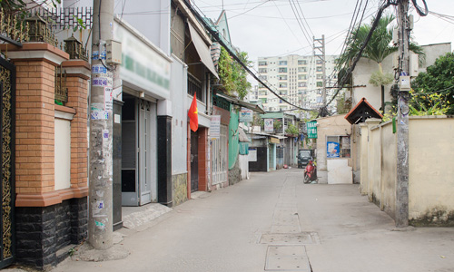 Tp.HCM: Giá nhà phố hẻm xe hơi tăng vọt trong những năm gần đây