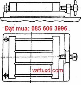 Khuôn đúc mẫu vữa xi măng 40x40x160 (3 ngăn) rẻ nhất hà đông, hà nội