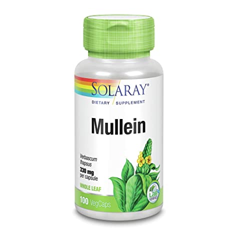 [DATE 2/2024] VEGAN - Viên uống thảo dược phức hợp bổ phổi Mullein 330mg 100 viên