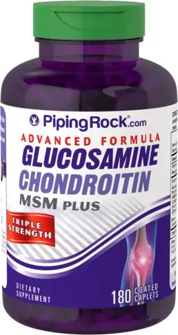 [Date 07/2023] Triple Strength Glucosamine Chondroitin MSM 180viên piping rock