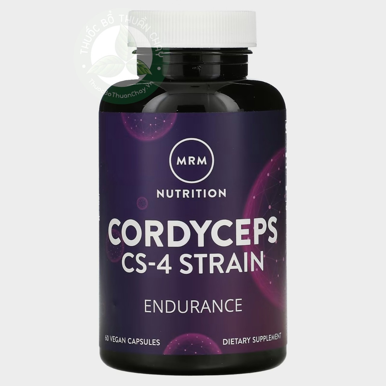 [DATE 1/2025] VEGAN - Viên uống Đông Trùng Hạ Thảo MRM Nutrition, Cordyceps CS-4 Strain, 60  viên hãng MRM