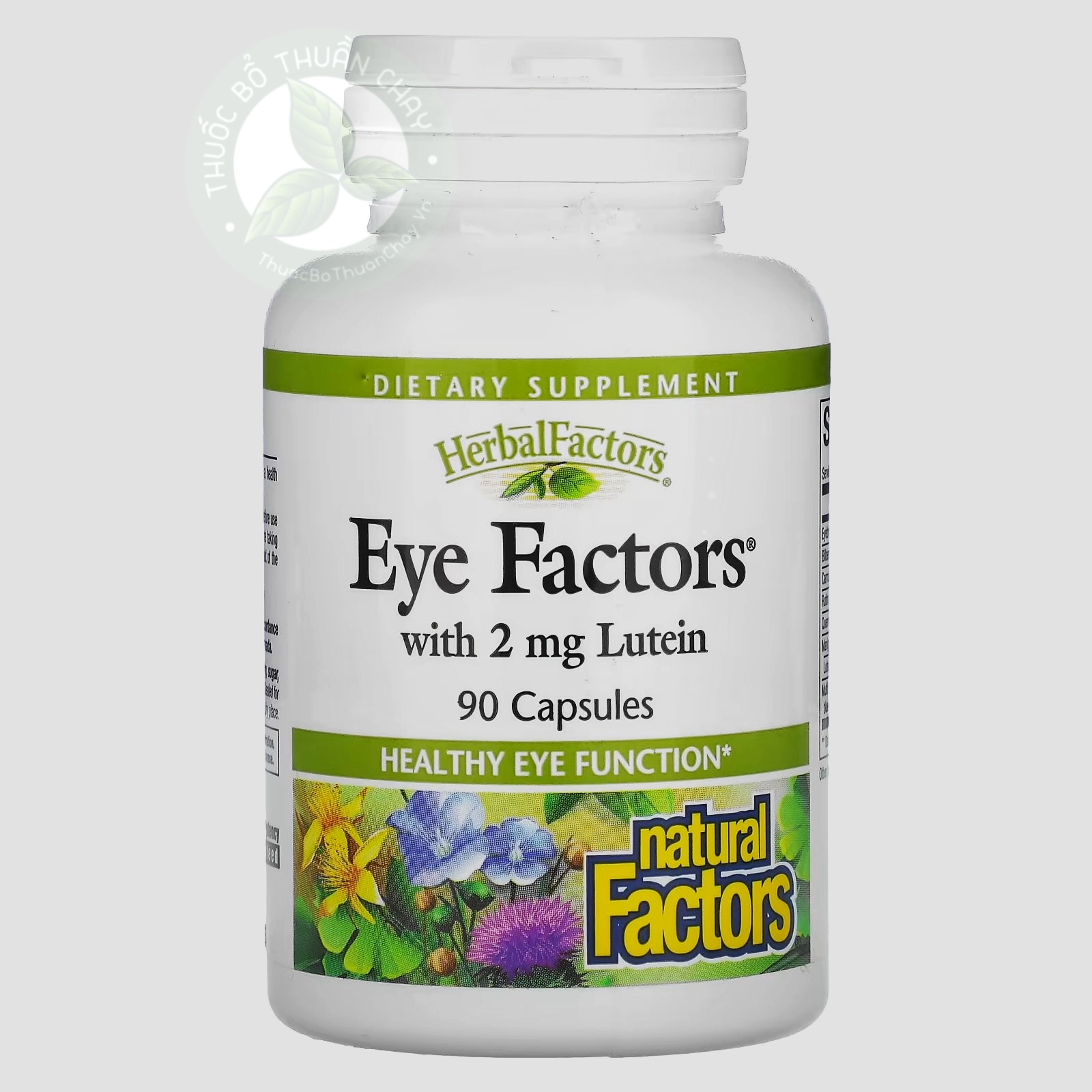 [DATE 4/2025] KHÔNG VEGAN - Eye Factors with 2 mg Lutein - Hỗ trợ sức khỏe thị lực khỏe mạnh
