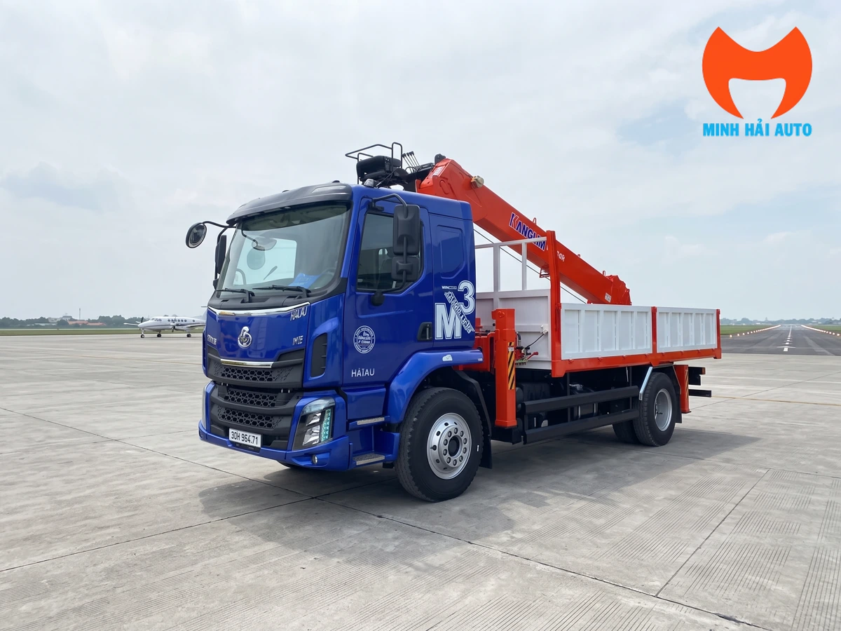 Xe cẩu tự hành Chenglong gắn cẩu Kanglim: Chọn theo công việc