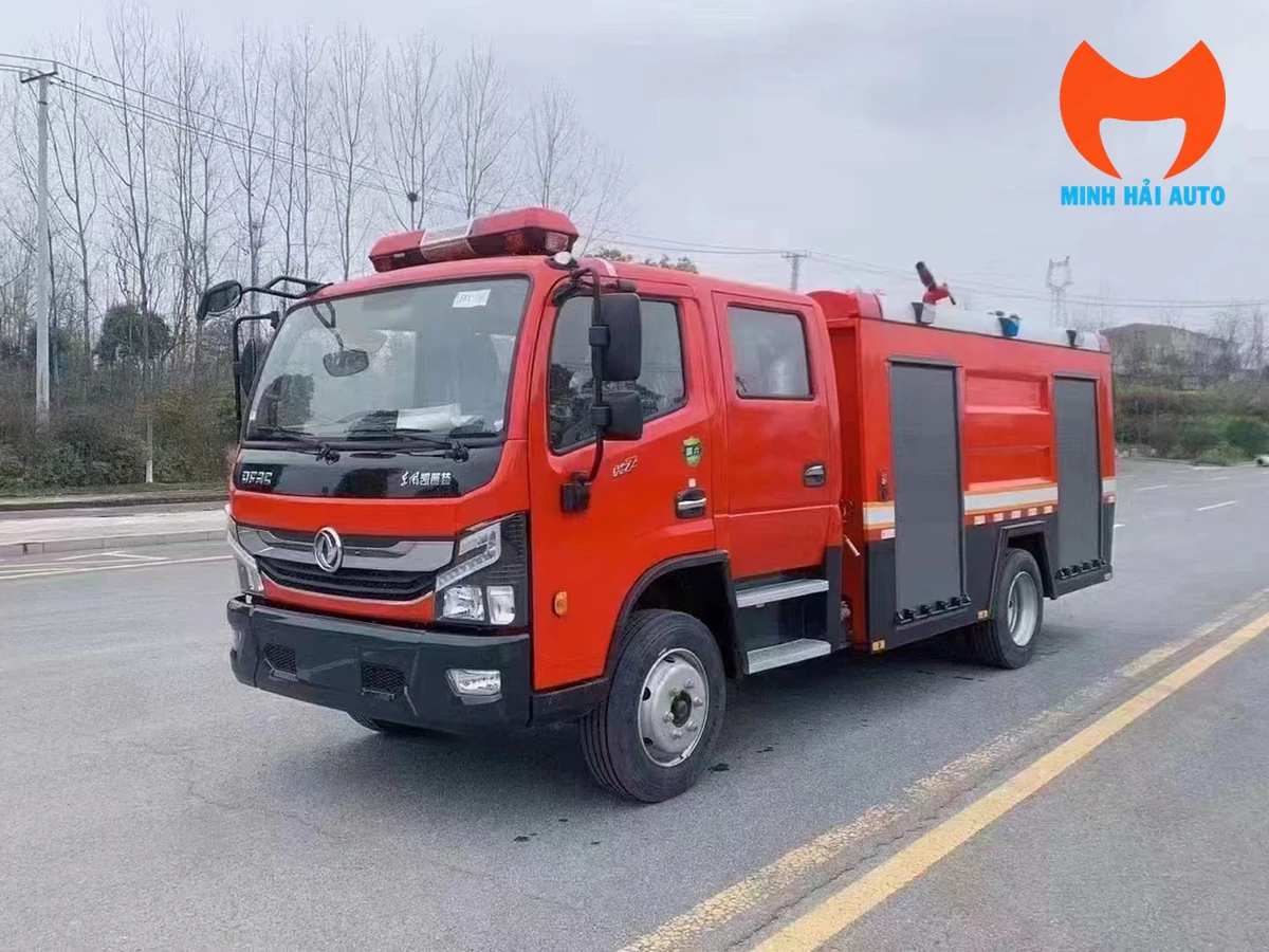 Xe Cứu Hỏa Dongfeng Cabin Đơn Hay Cabin Kép?
