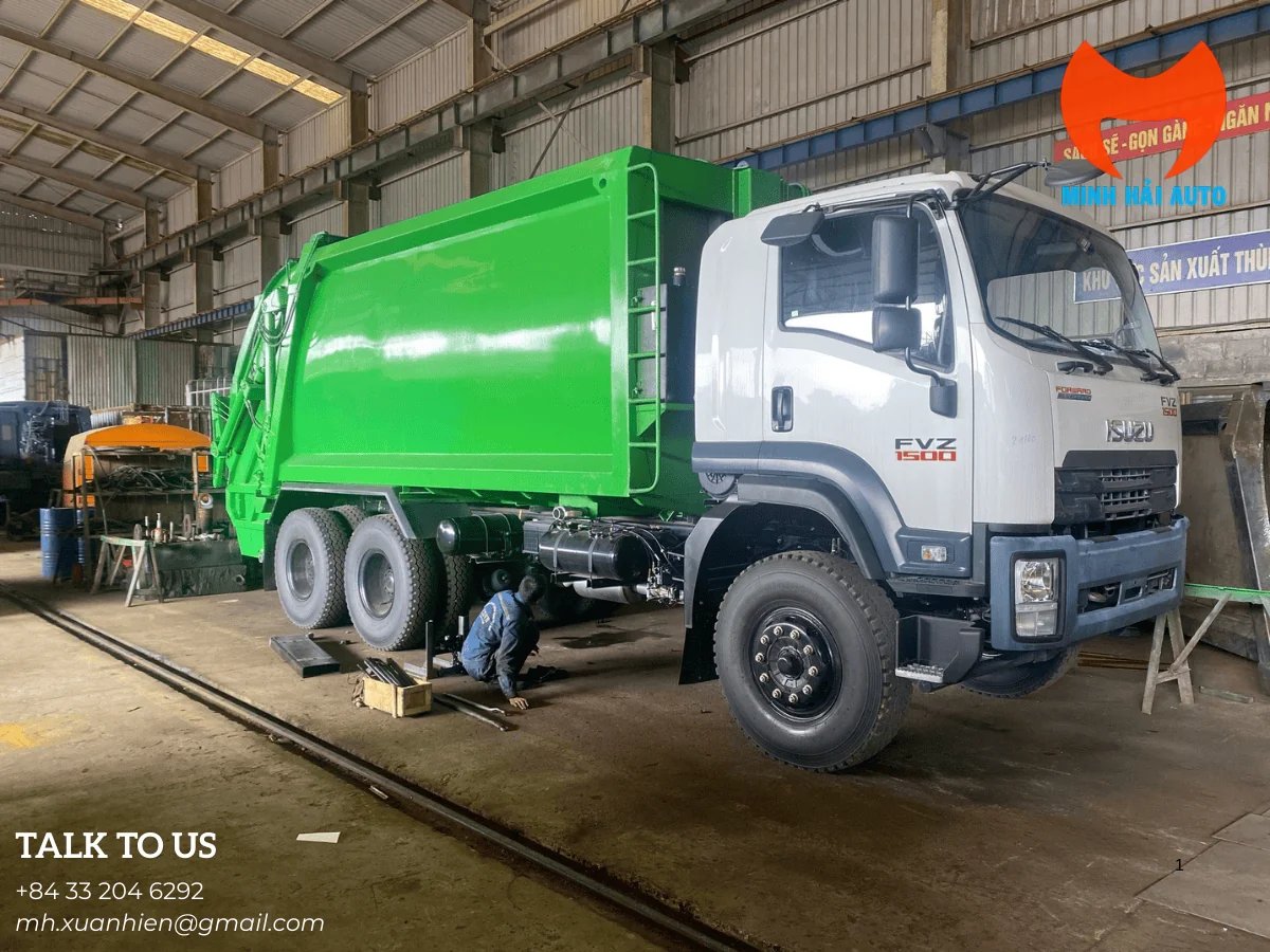 Xe Ép Rác Hay Xe Thùng Rời? Chọn Theo Tuyến Thu Gom