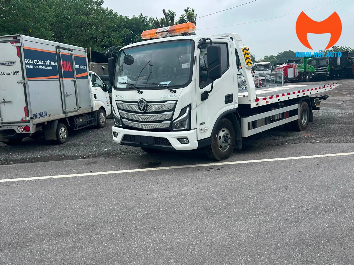 Xe cứu hộ sàn trượt Foton phù hợp xe nào? Cách chọn đúng tải