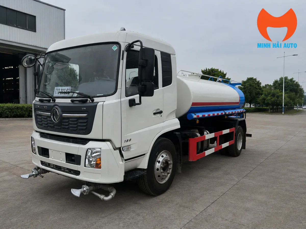 Xe phun nước rửa đường 9 khối phù hợp đơn vị nào?