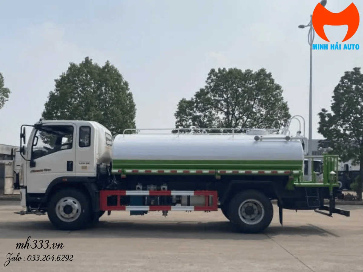Xe nước Howo 9 khối