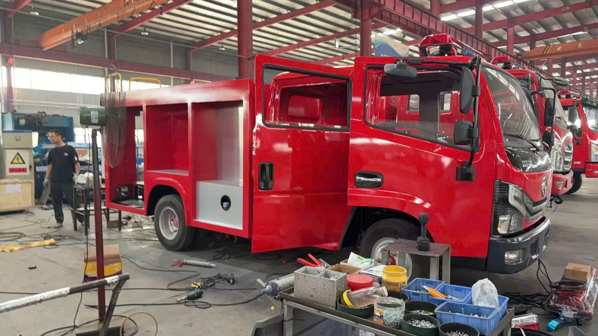 Xe Cứu Hỏa 5 Khối Dongfeng (Isuzu FVR)