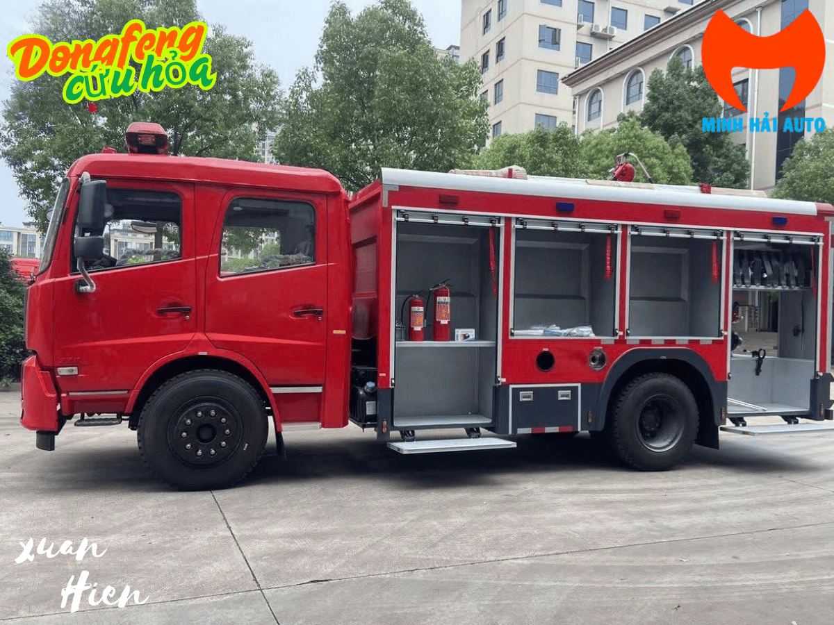  Xe Cứu Hỏa Chữa Cháy Dongfeng 7 Khối