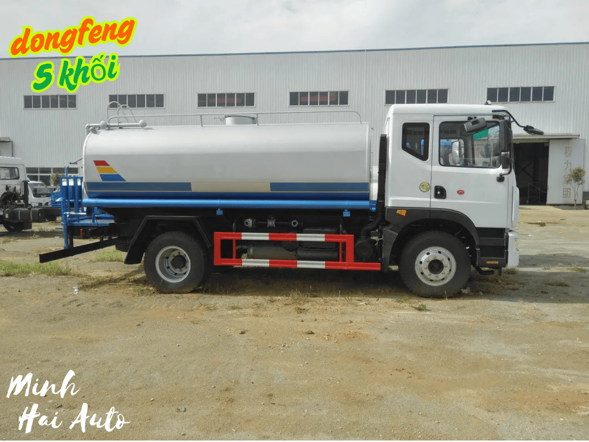 Xe Chở Nước Rửa Đường Dongfeng 5 Khối
