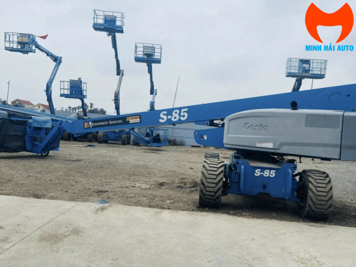 Bán và cho thuê xe nâng người làm việc trên cao chính hãng tại Long Biên, Hà Nội