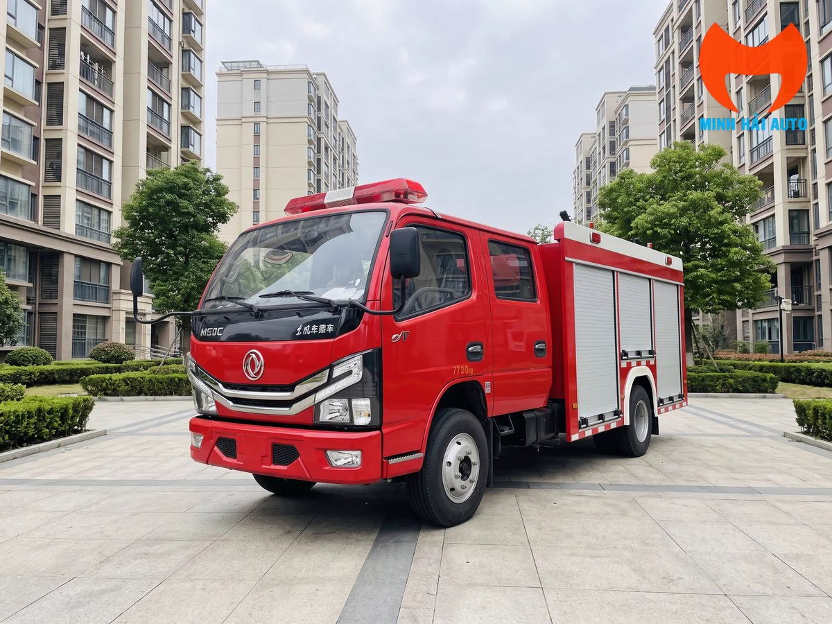 Bảo dưỡng xe chữa cháy Dongfeng theo hồ sơ kỹ thuật